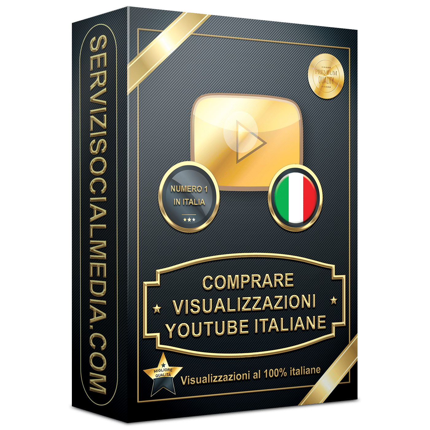 Comprare Visualizzazioni YouTube Italiane